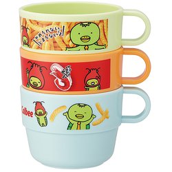 スタッキングコップ 220ml 3P かっぱえびせん KS31