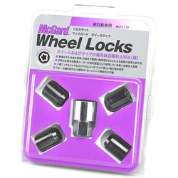 M12X1.5 21HEX 軽カー 黒 MCG-34366