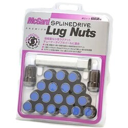 M12X1.5 スプラインドライブ 青/黒 20個 MCG-65038BA