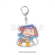どこでもいっしょ 海でもいっしょ アクリルキーホルダー ピエール【海ver.】
