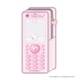 KT25-01 サンリオキャラクターズ ハローキティ 90's ビニールポーチ なつかしガラケー エンジェル