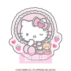 KT58-01 サンリオキャラクターズ ハローキティ ダイカットステッカー ロリータ（ピンク）