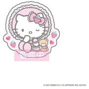 KT58-01 サンリオキャラクターズ ハローキティ ダイカットステッカー ロリータ（ピンク）