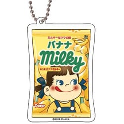FU12-2 不二家 アクリルマスコット3 ミルキー バナナ