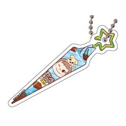 FU12-8 不二家 アクリルマスコット3 パラソルチョコ ミルク