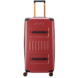 スーツケース JEEP JH002B 80CM 4DW EXP TRUNK Lサイズ RED 拡張機能付き 107L/拡張時約115L J0274282804