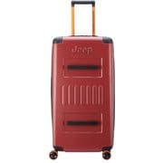 スーツケース JEEP JH002B 80CM 4DW EXP TRUNK Lサイズ RED 拡張機能付き 107L/拡張時約115L J0274282804