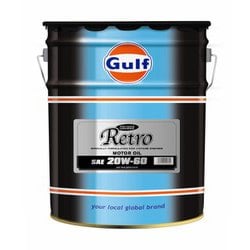 Gulf Braze Retro エンジンオイル 20W-60 20L 651507