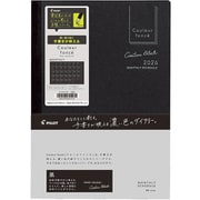 限定 2026年版ダイアリー クルールフォンセ1 B6 ブラック 見開き1ヶ月ブロック 12月始まり 16ヶ月 PD-26-CF1M-B