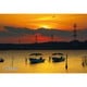 300-452 日本の都市96 千葉県我孫子市「手賀沼の夕日」 [ジグソーパズル 300ピース]