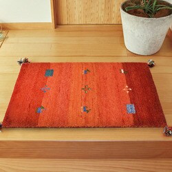 ギャッベマット Dシリーズ GABBEH D16 OR 60X90