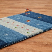 ギャッベ ラグ Dシリーズ GABBEH D20 BL 70X120