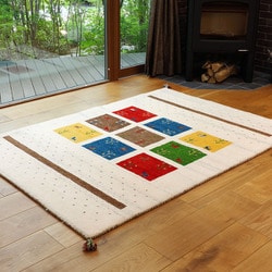 ギャッベ ラグ Dシリーズ GABBEH D19 MU 140X200