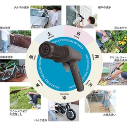 SPICERR ポケッタブル高圧洗浄 SWU-201 バイク・自転車の洗車に最適 SPICERR ポケッタブル高圧洗浄機 SWU-201/PHP-201 - SYGNHOUSE