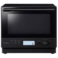 過熱水蒸気オーブンレンジ PLAINLY 27L 縦開き ブラック系 RE-WF276-B
