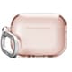 AirPods Pro 3用 ケース クリア 耐衝撃 落下防止 カラビナ付 ワイヤレス充電対応 CLEAR HANG CASE ラブリーピンク EL_A3PCSTPHZ_LP