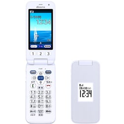 らくらくホン ホワイト F-41F [携帯電話]