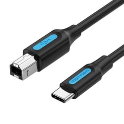 USB Type-C to USB B ケーブル USB2.0 2m CQ-8326