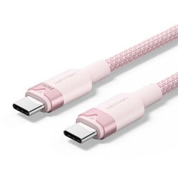 USB Type-C to C ケーブル USB2.0 最大240W 高耐久ナイロン 1m Pink TR-1320
