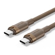 USB Type-C to C ケーブル USB2.0 最大240W 高耐久ナイロン 1m Gold TR-1368