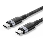 USB Type-C to C ケーブル USB2.0 最大240W 高耐久ナイロン 2m Black TR-1412