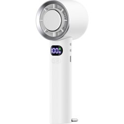 冷却ハンディファン 折りたたみ 100段階風量 F25PRO ホワイト