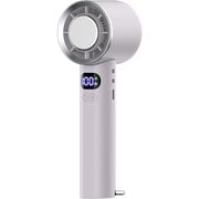 冷却ハンディファン 折りたたみ 100段階風量 F25PRO ピンク