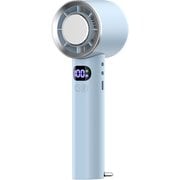 冷却ハンディファン 折りたたみ 100段階風量 F25PRO ブルー