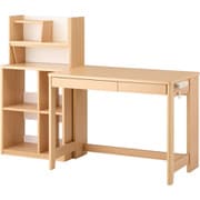 minimal ミニマル デスク デスク幅100cm マルチラック ステップアップデスクM 組替デスク 学習机 勉強机 ミルキーオーク ナチュラル MDF-151 MO