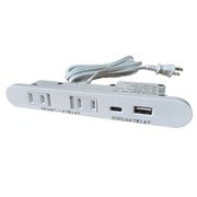 stax tools 家具製作用 埋め込み USBコンセント(2口/USBタイプA + USBタイプC) ホワイト 19282235-1