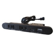 stax tools 家具製作用 埋め込み USBコンセント(2口/USBタイプA + USBタイプC) ブラック 19282235-2
