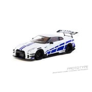 T43-019-WH 1/43 LB-WORKS NISSAN GT-R R35 type 2 White [ダイキャストミニカー]
