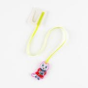 北岸由美/刺繍ブックマーカー しろねこ