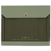 aileron/ドキュメントケース A5サイズ用(オリーブ)