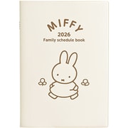 2026年 MIFFY （ミッフィー） 家族手帳 B6 お散歩 日曜はじまり MF916D