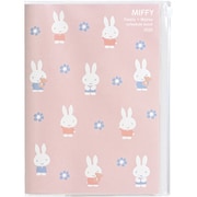 2026年 MIFFY （ミッフィー） 家族手帳A5 （家計簿メモ付） ミッフィーと花 日曜はじまり MF918B