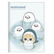 2026年 手帳 月間B6カバー mofusand サメにゃん S2958856