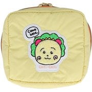 S2337053 [限定 スクエアサガラ刺繍ポーチ コジコジ3 Y（イエロー）]