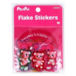 S8813752 [限定 フレークシール PostPet ピンク]
