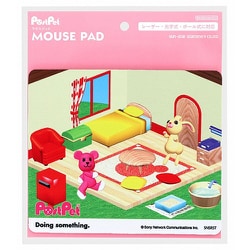 S4141474 [限定 ダイカットマウスパッド PostPet 部屋]