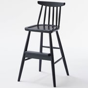 キッズも使える ハイタイプのウィンザーチェア ジェットブラック 104185815001