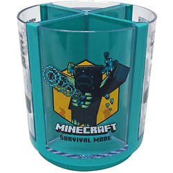 MCT-PE2-WD Minecraft 回るペンスタンド ウォーデン