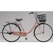 シティサイクル フレーミー 26インチ M.Xピンクゴールド F60UT6 1D61TE0