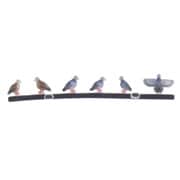 24-713 Nスケール完成品 日本の動物シリーズ 1/150 ハト [鉄道模型用品]