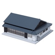 23-481B Ｎスケール完成品 ジオタウン ローカルストラクチャーシリーズ 切妻造りの町家2（黒壁） [鉄道模型用品]