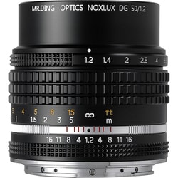 Noxlux DG 50/1.2 NZE [単焦点レンズ 50mm F1.2 ニコンZマウント ブラック]