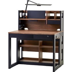 学習デスク THE DESK ブラウン木目 お客様組立 KSL-25CD