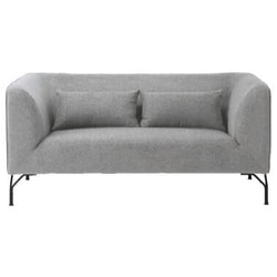 ソファー W1550 桜屋工業 HOMEDAY LS-405S-F クールグレー