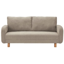 ソファー W1650 桜屋工業 HOMEDAY LS-403-MF ライトグレージュ