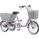 シティサイクル三輪車 BRIDGESTONE WAGON（ブリヂストンワゴン） 前18インチ/後16インチ 内装3段変速 M.ブランLピンク BW13 1E40BB0